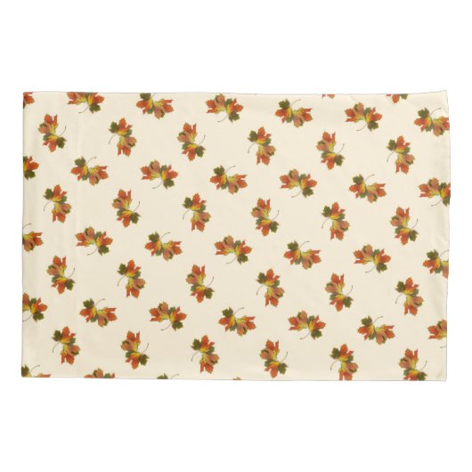 Herfst / Autumn Leaves Pillow Hoesje Kussensloop (Achterkant)