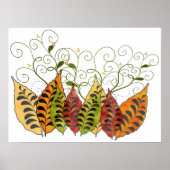 Herfst Autumn Leaves Poster (Voorkant)