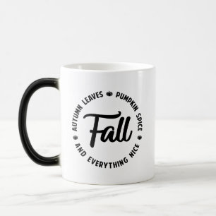 Herfst - Autumn Leaves - Pumpkin Spice Magische Mok