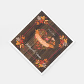 Herfst Autumn Leaves Pumpkins Herfst in Liefde | N Servet (Hoek)