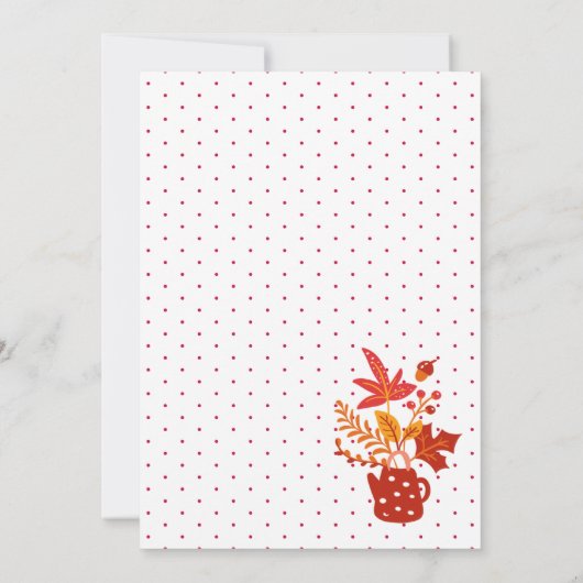 Herfst | Autumn Leaves | Pumpkins Retirement Party Kaart (Achterkant)