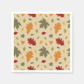 Herfst Autumn Leaves Servet (Voorkant)