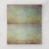 Herfst Autumn Leaves Thanksgiving Naam Kaarten Plaatskaartje (Binnenkant ongevouwen)