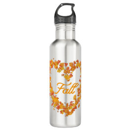 Herfst Autumn Leaves Waterfles