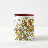 HERFST / AUTUMN LEAVES, wit Mok (Midden)