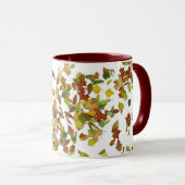 HERFST / AUTUMN LEAVES, wit Mok (Voorkant rechts)