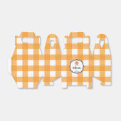 Herfst Autumn Oranje Play Halloween Pumpkin Bedankdoosjes (Uitgevouwen)