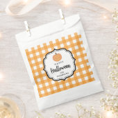 Herfst Autumn Oranje Play Halloween Pumpkin Bedankzakje (Geknipt)