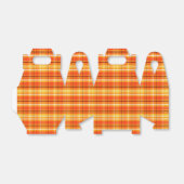 Herfst Autumn Plaid Bedankdoosjes (Uitgevouwen)