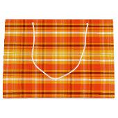 Herfst Autumn Plaid Groot Cadeauzakje (Voorkant)
