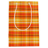 Herfst Autumn Plaid Medium Cadeauzakje (Voorkant)