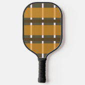 Herfst Autumn Plaid Naam Pickleball Paddle (Achterkant)