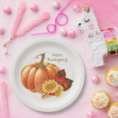 Herfst Autumn Pumpkin Paper Bord (Feest)