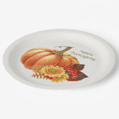 Herfst Autumn Pumpkin Paper Bord (Gekanteld)