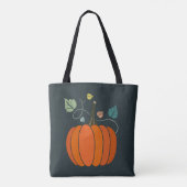 HERFST AUTUMN PUMPKIN TAS REVERSIBLE (Achterkant)