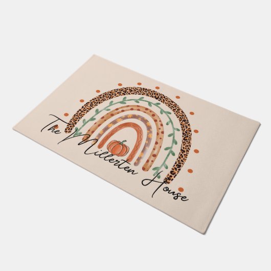 Herfst Autumn Rainbow Deurmat (Schuin)