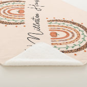 Herfst Autumn Rainbow Sherpa Deken (3/4)