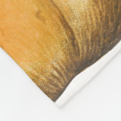 Herfst Autumn Waterverf  pompoenen Fleece Deken (Hoek)