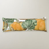 Herfst Autumn Waterverf pompoenen Lichaamskussen (Achterkant)