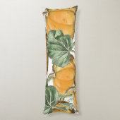 Herfst Autumn Waterverf pompoenen Lichaamskussen (Achterkant (Verticaal))