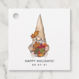 Herfst Autumn Whimsical Nordic Harvest Gnomes Bedankjes Labels