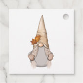 Herfst Autumn Whimsical Nordic Harvest Gnomes Bedankjes Labels (Achterkant)