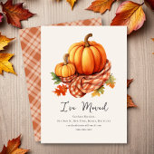 Herfst Autumnal Pumpkins | Nieuw thuisadres Notitiekaartje