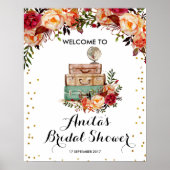 Herfst AutumnTraveling van welkomstteken Poster (Voorkant)