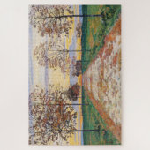 Herfst Avond (door Ferdinand Hodler) Legpuzzel (Verticaal)
