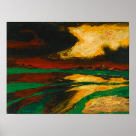 Herfst Avond | Emil Nolde | Poster