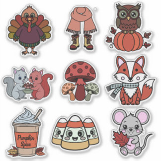 🍂 Herfst Avonturen Stickerboek Sticker