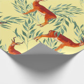 Herfst avontuur van Herten Cadeaupapier (Hoek)