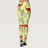 Herfst avontuur van Herten Leggings (Achterkant)