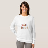 Herfst babe t-shirt (Voorkant volledig)