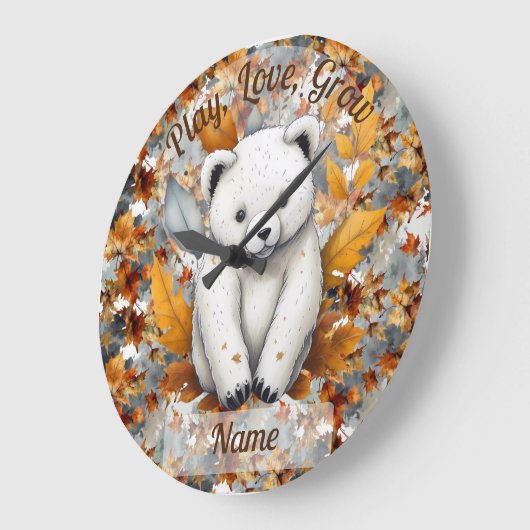 Herfst Baby Beer Grote Klok (Hoek)