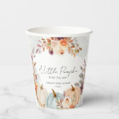 Herfst Baby shower A Little Pumpkin Papieren Bekers (Voorkant)