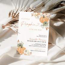 Herfst Baby Shower | Boho Een Klein Pompoentje