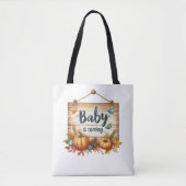 Herfst Baby shower Canvas tas (Voorkant)