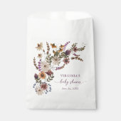 Herfst Baby Shower Favor Zakje (Voorkant)