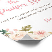 Herfst Baby shower Game Poster Pacifier Hunt (Hoek)