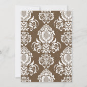 Herfst Baby shower Kaart (Achterkant)