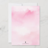 Herfst Baby shower Kleine Pompoen Sip en See Kaart (Achterkant)