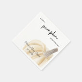 Herfst Baby shower Little Pumpkin Shower Servet (Hoek)