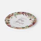 Herfst Baby shower Papier Bord (Gekanteld)