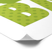 Herfst Baby shower Poster (Hoek)