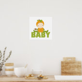 Herfst Baby shower Poster (Keuken)