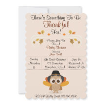 Herfst Baby shower (Thankful)