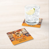 Herfst Baby shower voor kattenliefhebbers Kartonnen Onderzetters (Insitu)