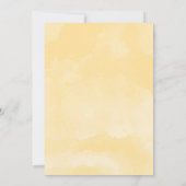 Herfst Baby Sprinkle, neutraal geslacht wasbeer Kaart (Achterkant)