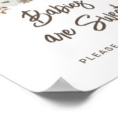 Herfst Baby's zijn Lief Poster (Hoek)